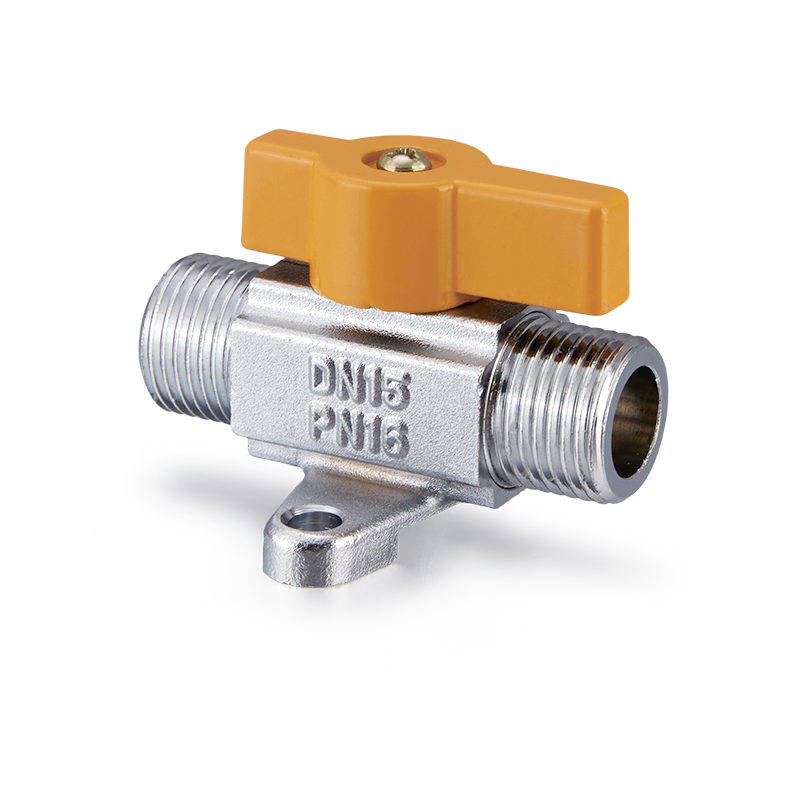 Robinet à tournant sphérique en laiton YH-212 avec base (M/M)