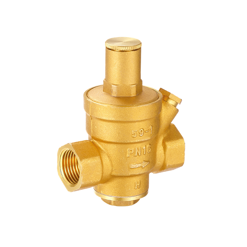 Soupape de réduction de pression à piston en laiton YH-601